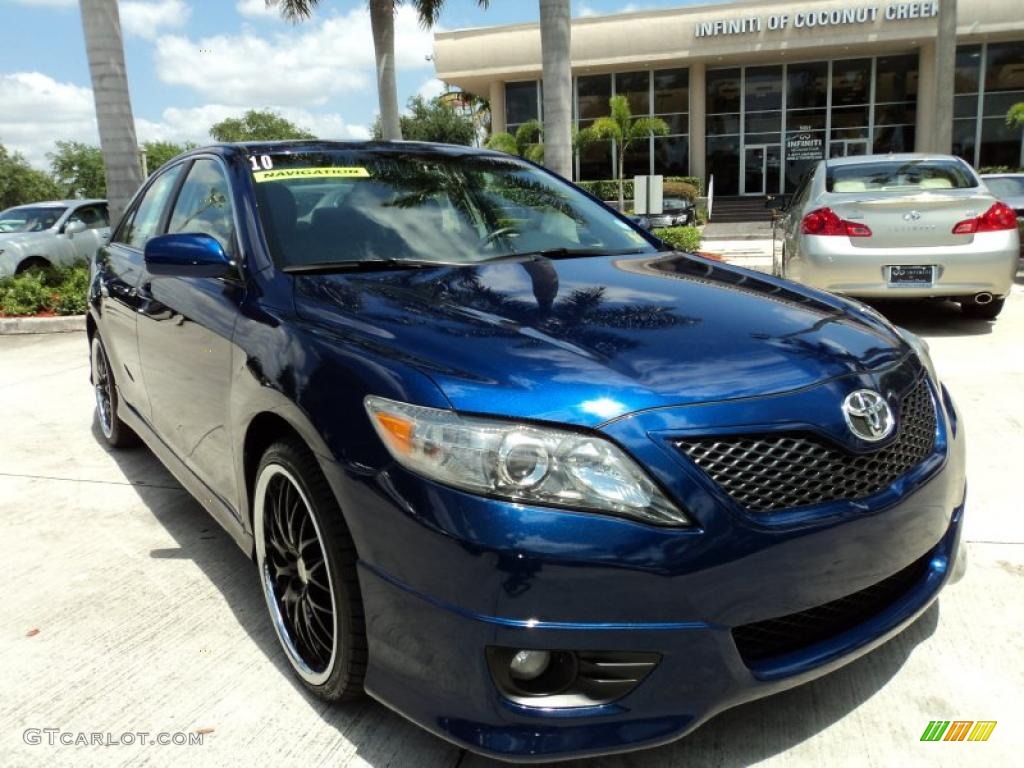 Blue Ribbon Metallic 2010 Toyota Camry SE V6 Exterior Photo #48928581