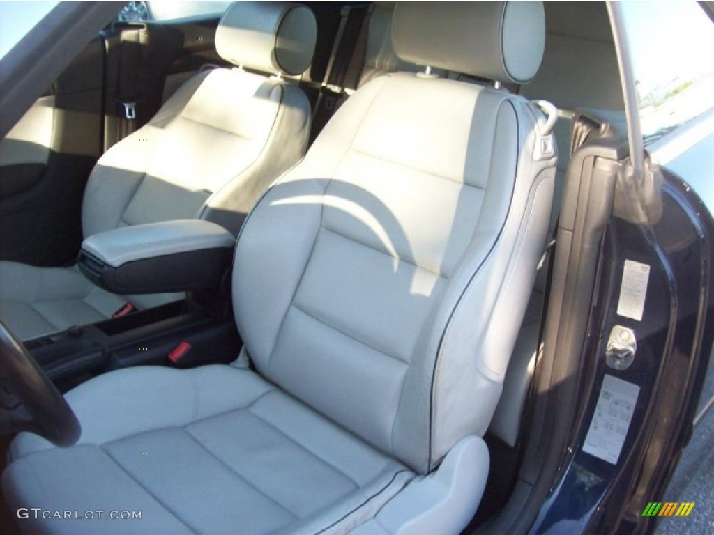 2004 S4 4.2 quattro Cabriolet - Moro Blue Pearl Effect / Silver photo #6