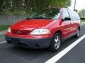 Bright Red Metallic 2001 Ford Windstar SE Sport Exterior