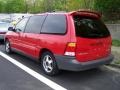 Bright Red Metallic 2001 Ford Windstar SE Sport Exterior