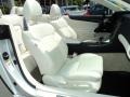 Alabaster 2010 Lexus IS 250C Convertible Interior Color
