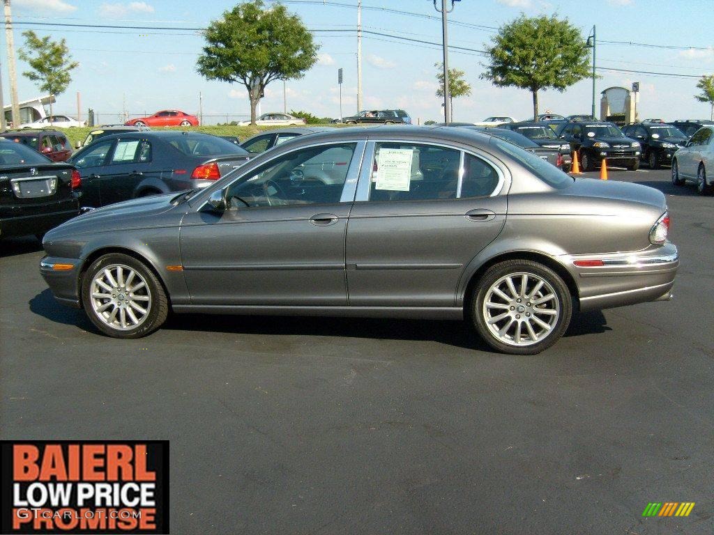 2007 X-Type 3.0 - Shadow Grey Metallic / Charcoal photo #2