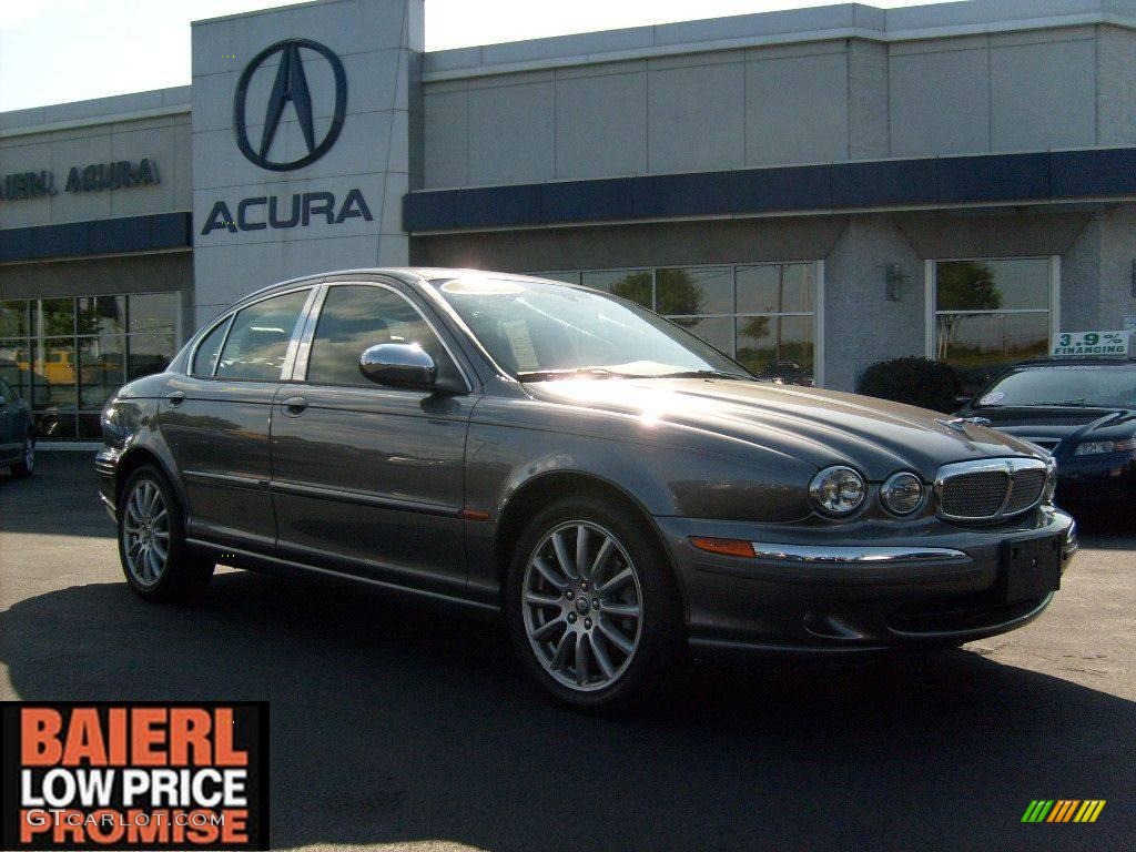2007 X-Type 3.0 - Shadow Grey Metallic / Charcoal photo #7