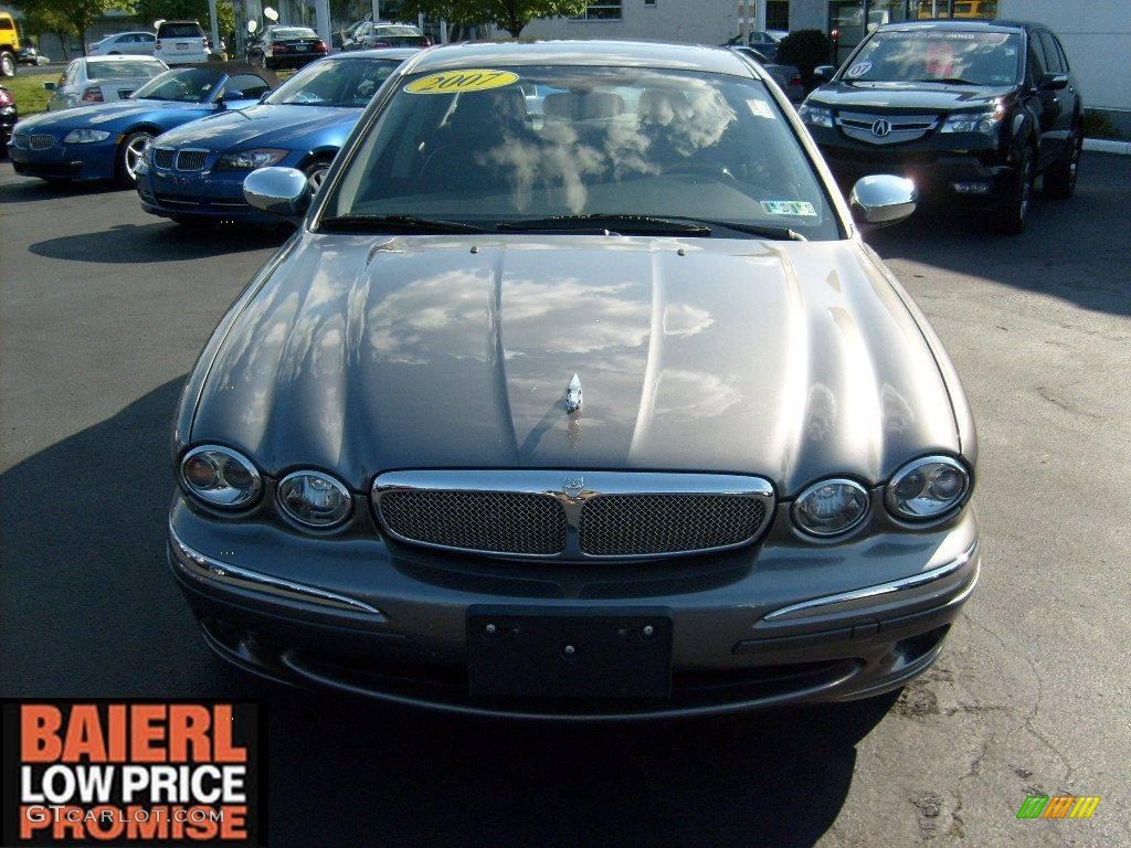 2007 X-Type 3.0 - Shadow Grey Metallic / Charcoal photo #8