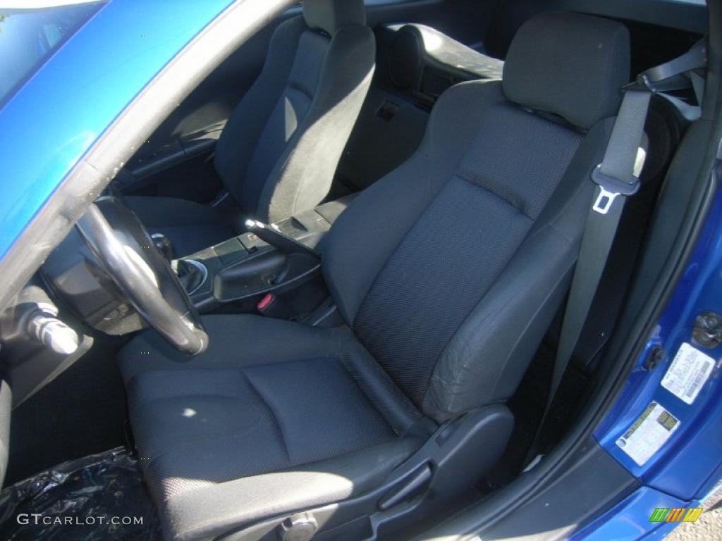 2004 350Z Coupe - Daytona Blue Metallic / Carbon Black photo #20