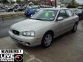 2002 Silver Pewter Hyundai Elantra GLS Sedan  photo #3