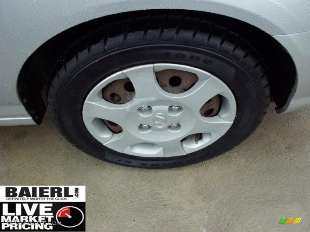 2002 Elantra GLS Sedan - Silver Pewter / Gray photo #8