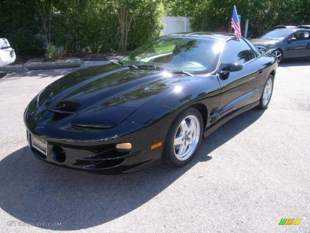 2002 Firebird Trans Am WS-6 Coupe - Black / Ebony Black photo #1