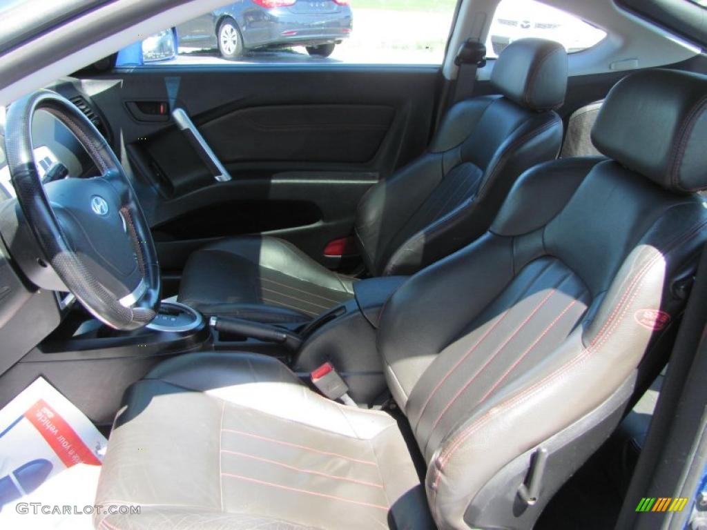 Black Interior 2005 Hyundai Tiburon GT Photo #48932800