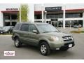 2007 Aberdeen Green Metallic Honda Pilot EX-L 4WD  photo #1