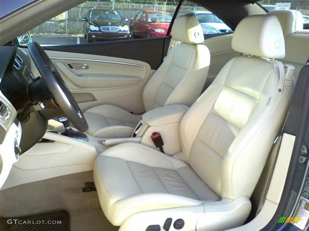 Cornsilk Beige Interior 2008 Volkswagen Eos VR6 Photo #48933652