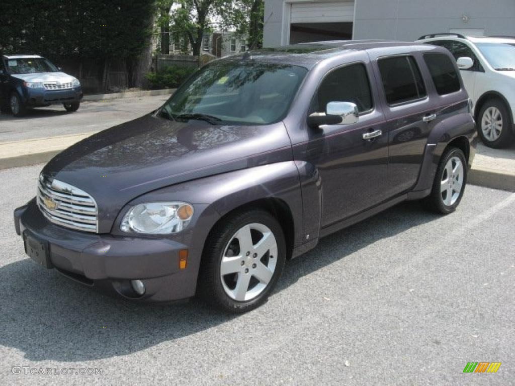 2007 HHR LT - Majestic Amethyst Metallic / Gray photo #2