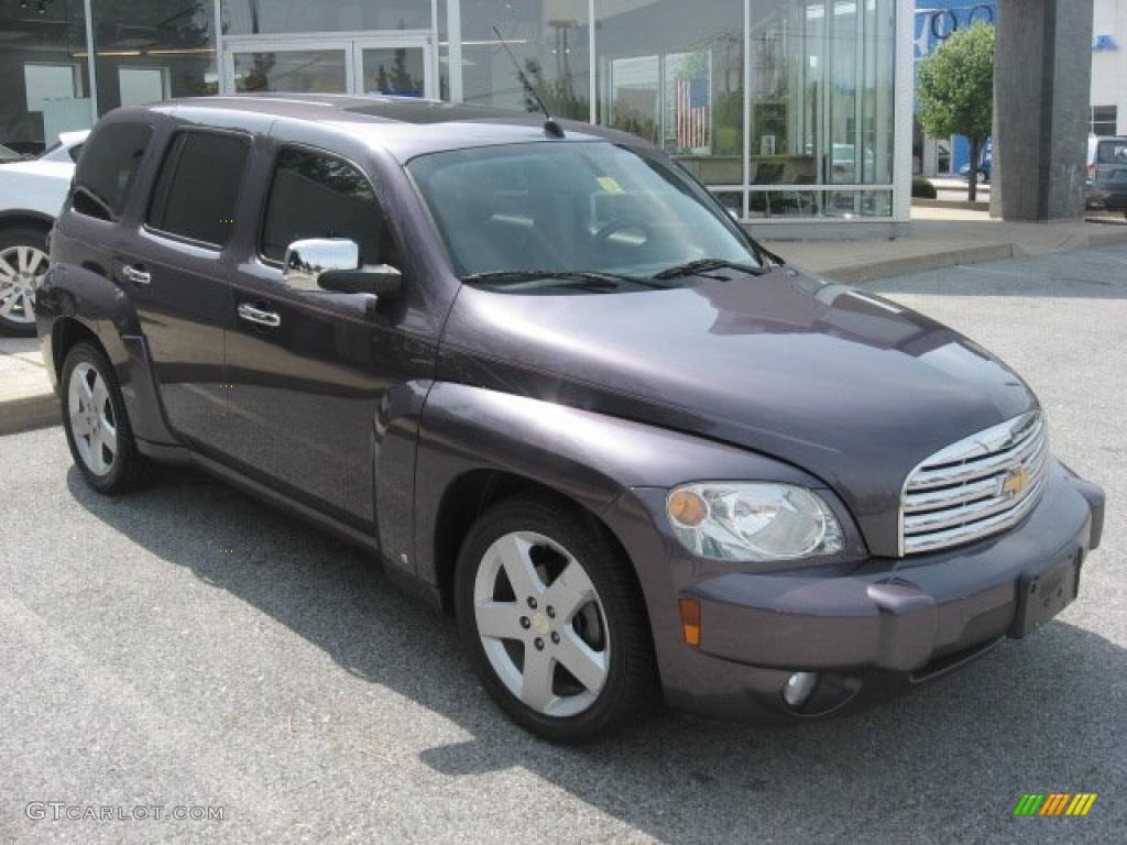 2007 HHR LT - Majestic Amethyst Metallic / Gray photo #4