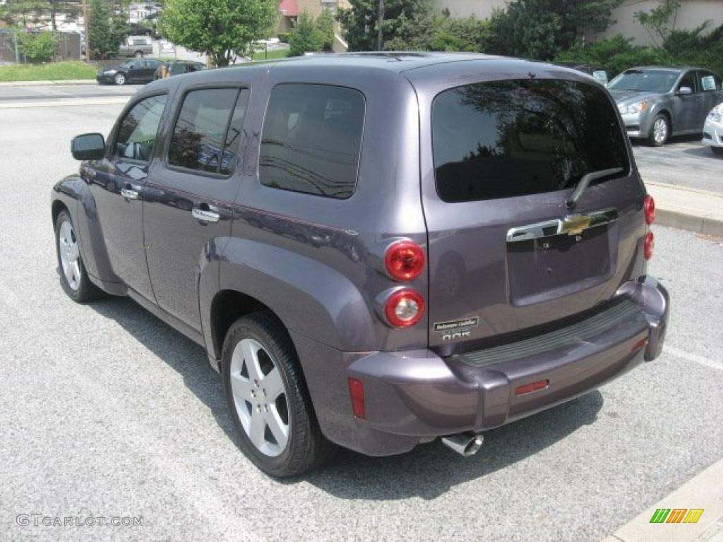 2007 HHR LT - Majestic Amethyst Metallic / Gray photo #8
