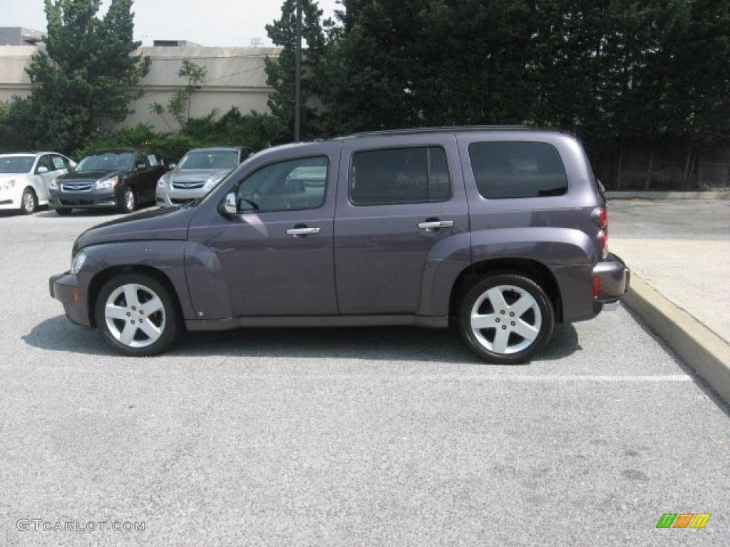 2007 HHR LT - Majestic Amethyst Metallic / Gray photo #9