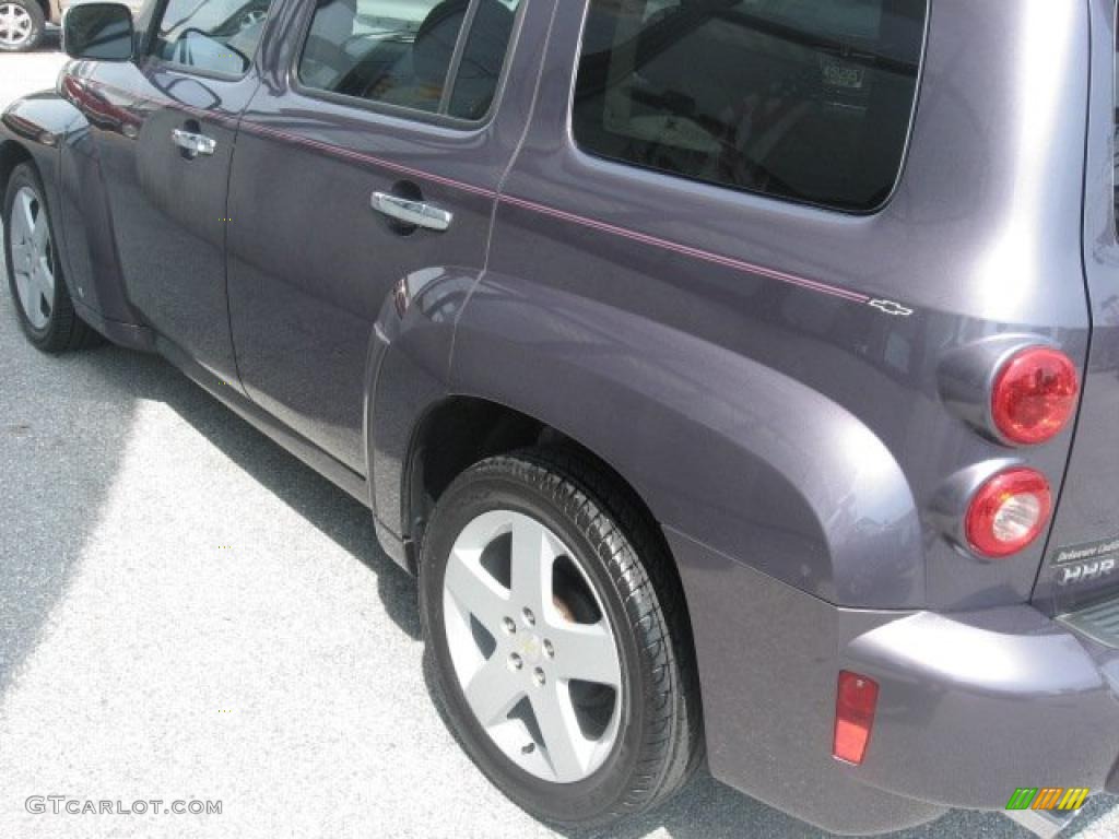 2007 HHR LT - Majestic Amethyst Metallic / Gray photo #50