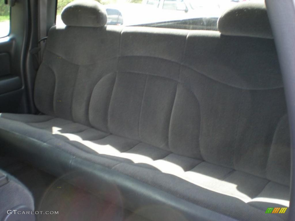 Graphite Interior 2000 GMC Sierra 1500 SLE Extended Cab 4x4 Photo #48935266