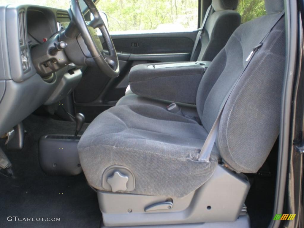 Graphite Interior 2000 GMC Sierra 1500 SLE Extended Cab 4x4 Photo #48935308