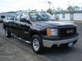 2007 Onyx Black GMC Sierra 1500 Extended Cab 4x4  photo #3