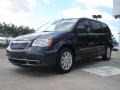 Dark Charcoal Pearl 2011 Chrysler Town & Country Touring - L Exterior