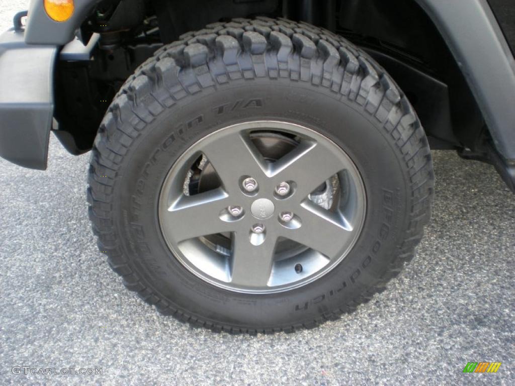 2010 Jeep Wrangler Unlimited Mountain Edition 4x4 Wheel Photo #48936205