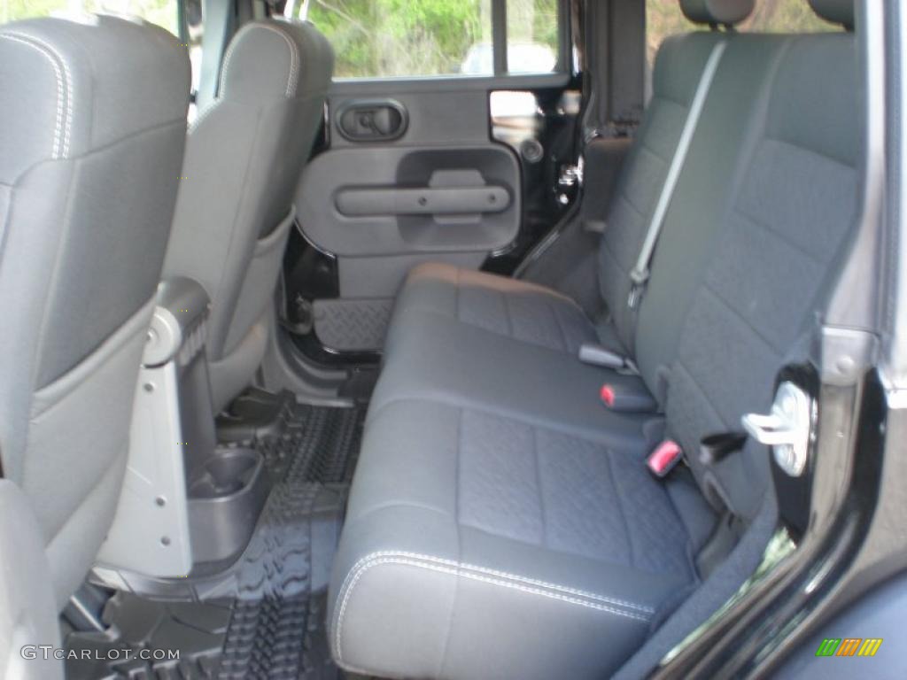 Dark Slate Gray/Medium Slate Gray Interior 2010 Jeep Wrangler Unlimited Mountain Edition 4x4 Photo #48936220