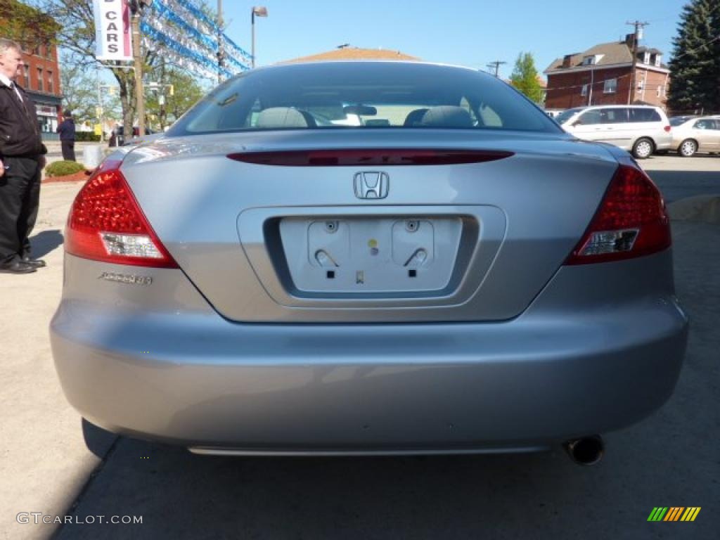 2007 Accord EX Coupe - Alabaster Silver Metallic / Gray photo #3