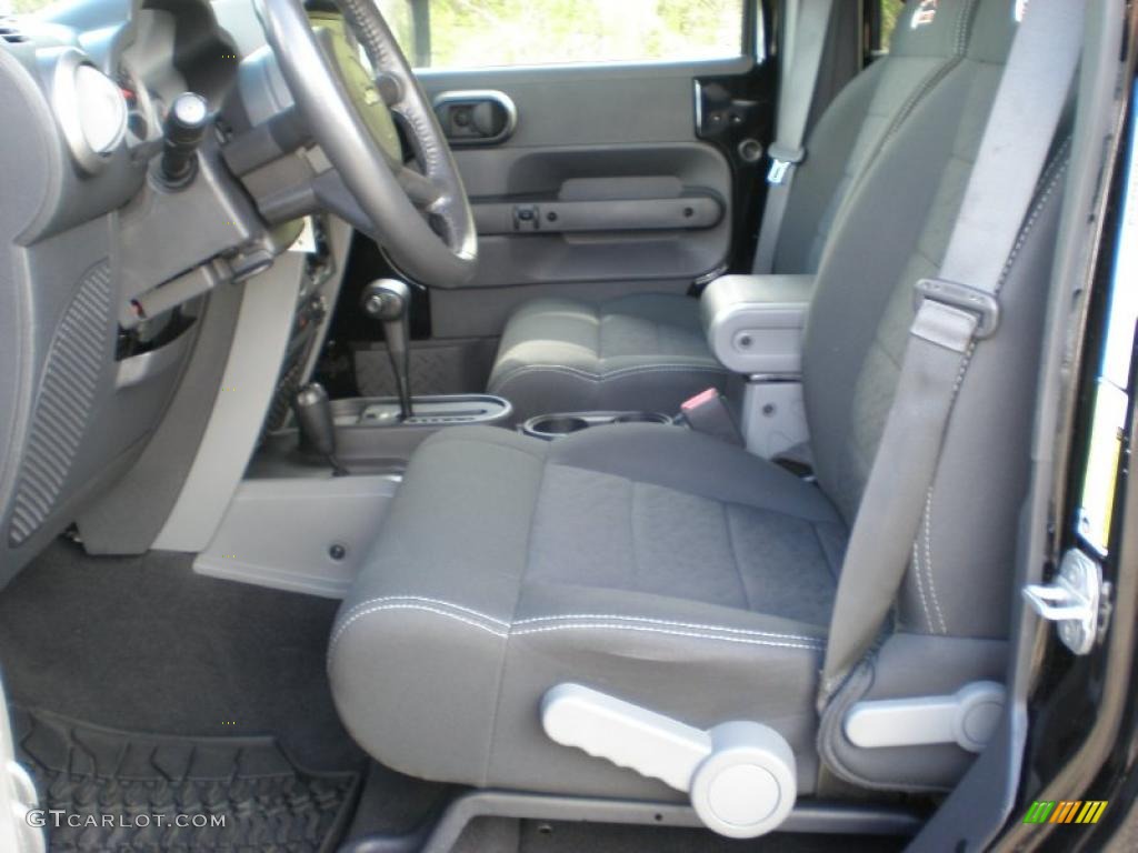 Dark Slate Gray/Medium Slate Gray Interior 2010 Jeep Wrangler Unlimited Mountain Edition 4x4 Photo #48936265