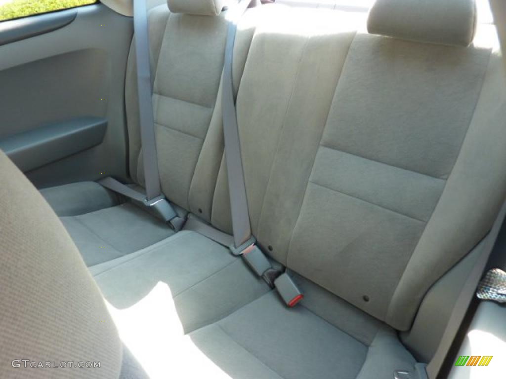 2007 Accord EX Coupe - Alabaster Silver Metallic / Gray photo #8