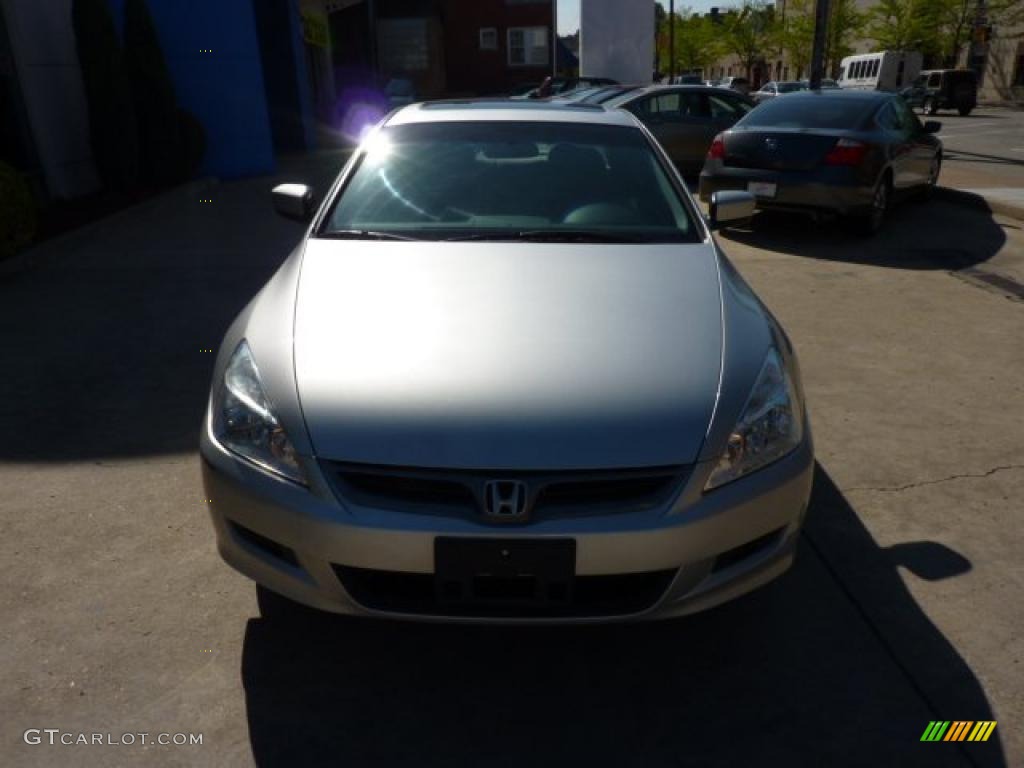 2007 Accord EX Coupe - Alabaster Silver Metallic / Gray photo #10
