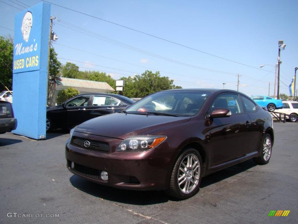 Sizzling Crimson Red Mica 2008 Scion tC Standard tC Model Exterior Photo #48936565