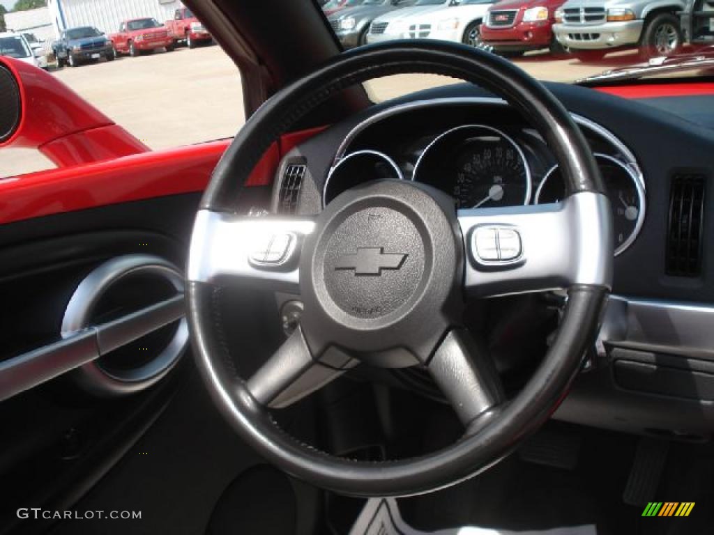 2003 Chevrolet SSR Standard SSR Model Black Steering Wheel Photo #48937411