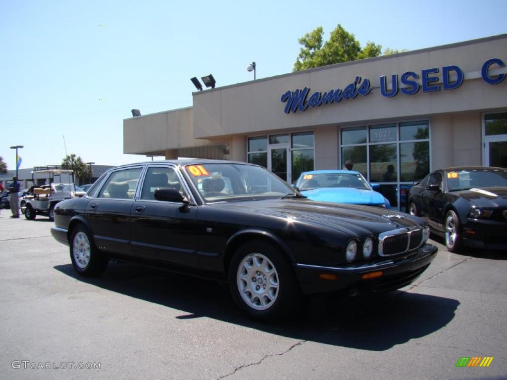 2001 XJ XJ8 - Anthracite Metallic / Cashmere photo #2