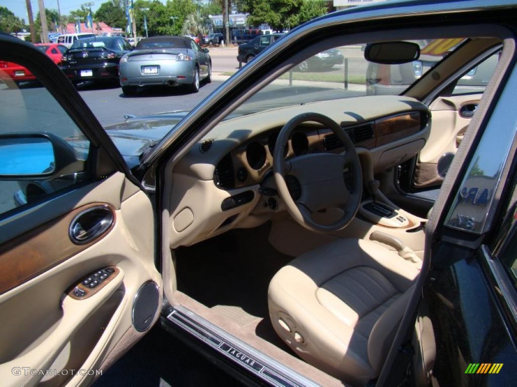 2001 XJ XJ8 - Anthracite Metallic / Cashmere photo #10