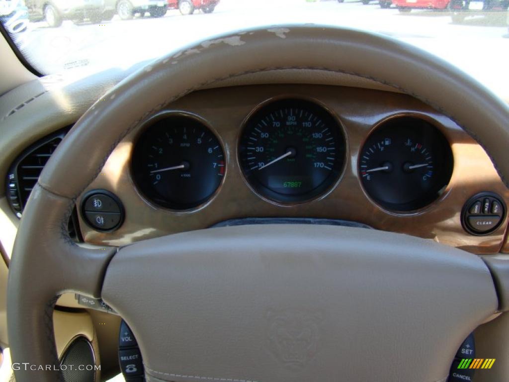 2001 XJ XJ8 - Anthracite Metallic / Cashmere photo #24