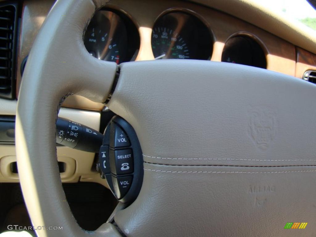 2001 XJ XJ8 - Anthracite Metallic / Cashmere photo #25