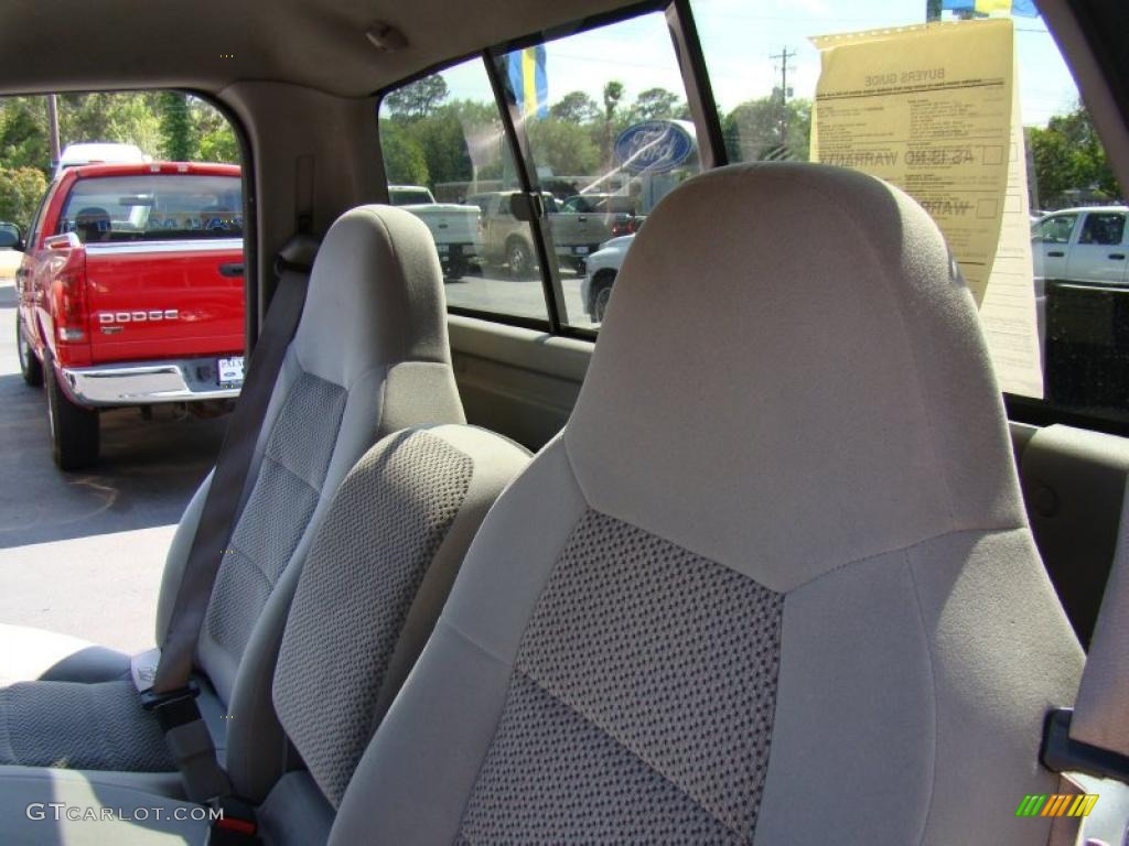 2002 F150 XLT Regular Cab - Dark Shadow Grey Metallic / Medium Graphite photo #10