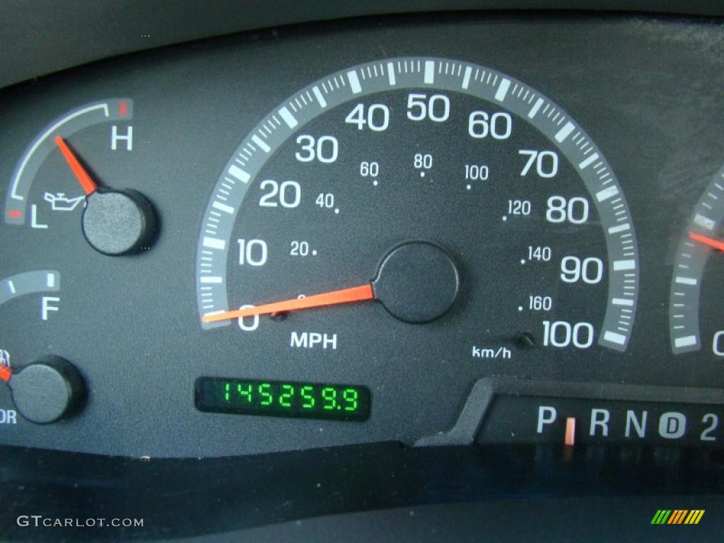 2002 F150 XLT Regular Cab - Dark Shadow Grey Metallic / Medium Graphite photo #22