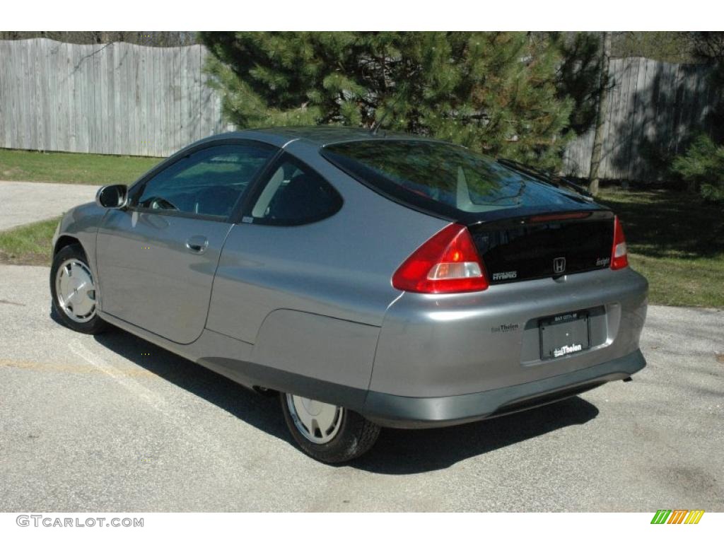 Silverstone Metallic 2000 Honda Insight Hybrid Exterior Photo #48939541