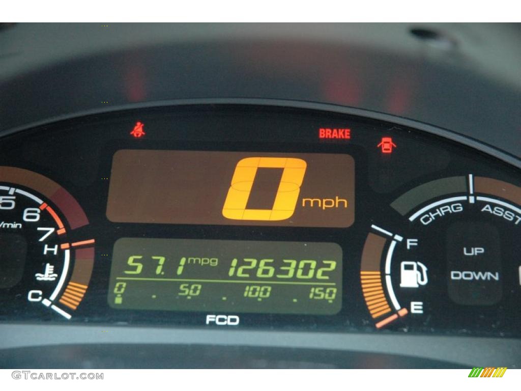 2000 Honda Insight Hybrid Gauges Photo #48939604