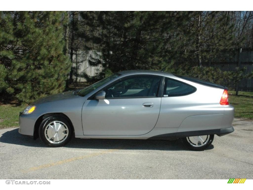 Silverstone Metallic 2000 Honda Insight Hybrid Exterior Photo #48939646