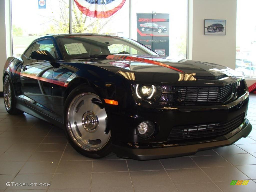 Black Chevrolet Camaro