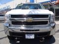 2009 Summit White Chevrolet Silverado 2500HD Work Truck Regular Cab 4x4  photo #2