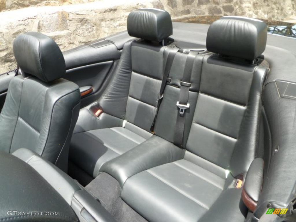 2004 3 Series 325i Convertible - Jet Black / Black photo #9