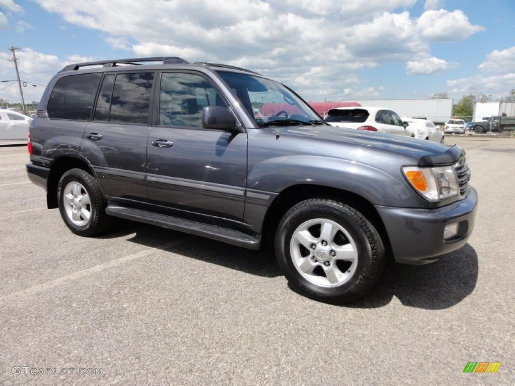 2005 Land Cruiser  - Galactic Gray Mica / Stone photo #6