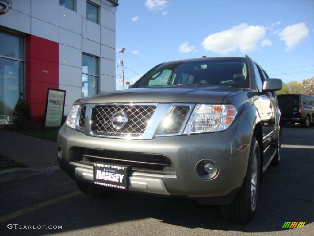 2008 Pathfinder LE V8 4x4 - Storm Gray / Graphite photo #1