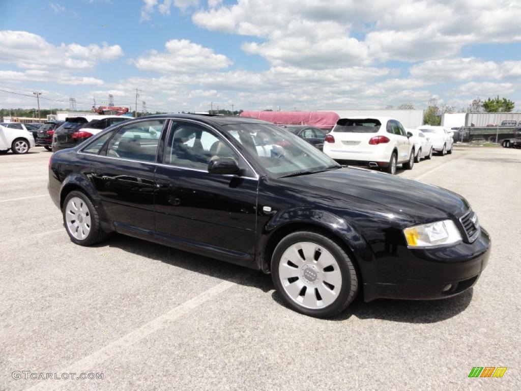 Brilliant Black 2000 Audi A6 4.2 quattro Sedan Exterior Photo #48942901