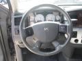 Medium Slate Gray 2008 Dodge Ram 1500 Laramie Mega Cab 4x4 Steering Wheel