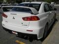 Wicked White 2008 Mitsubishi Lancer Evolution GSR Exterior
