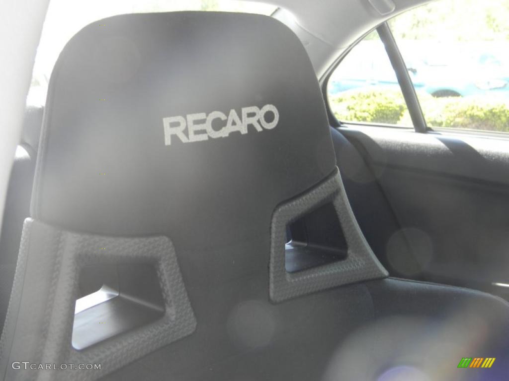 Black Interior 2008 Mitsubishi Lancer Evolution GSR Photo #48943414